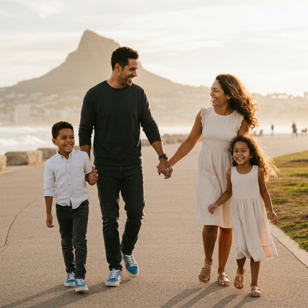 Family in Cape Town