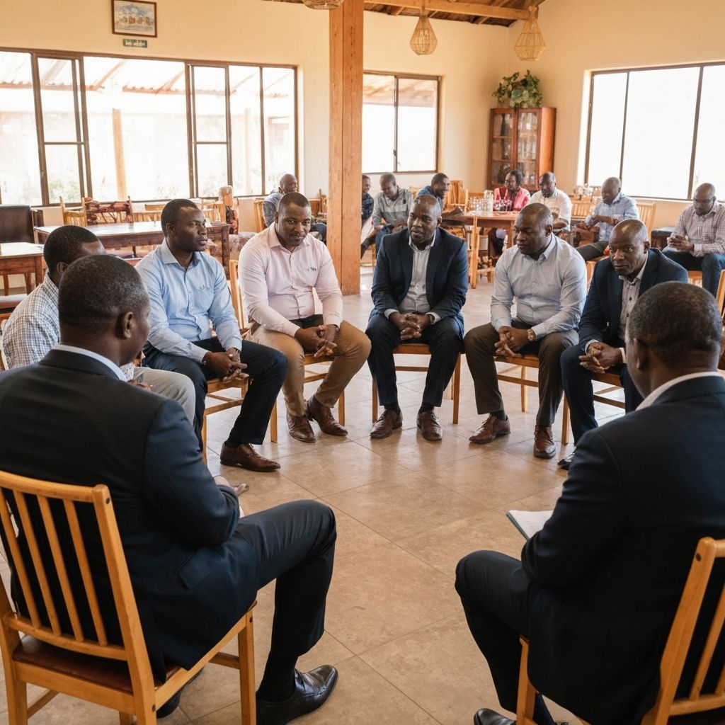 Babylon Community weekly mentorship gathering in Katutura