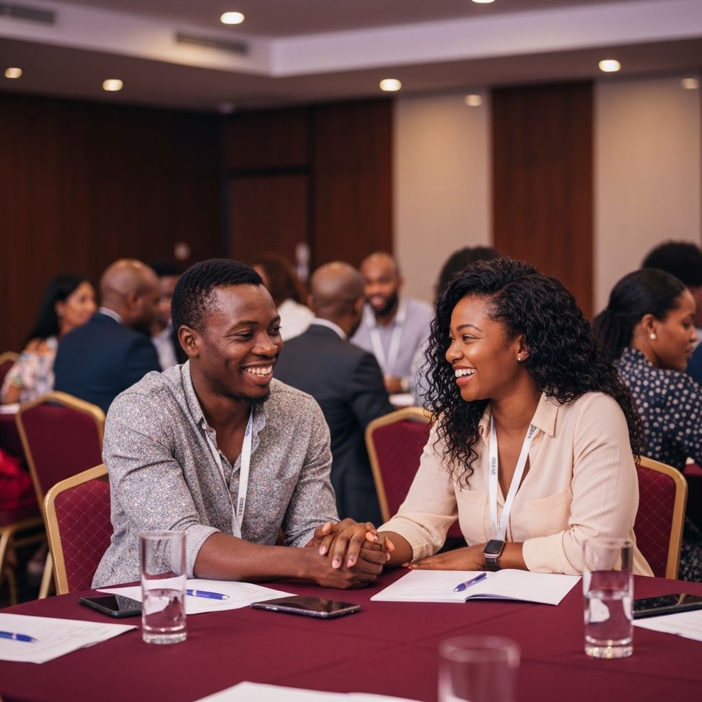 Diverse couples celebrating their marriages
